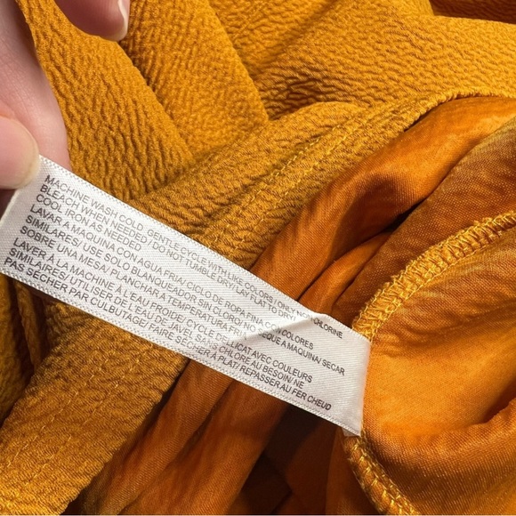 Eloquii - Mustard Long sleeve Dress - Size 24 - Picture 8 of 8